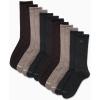 imageCalvin Klein Mens Crew Socks  12 Pack Cushioned Breathable Athletic Performance Crew Socks for Men for Sports ampamp RunningHeather Assorted