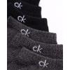 imageCalvin Klein Mens Liner Socks  12 Pack Lightweight Performance Non Slip No Show Socks for Men  Athletic Shoe Sock LinersBlackGrey Solid