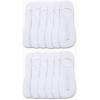 imageCalvin Klein Mens Liner Socks  12 Pack Lightweight Performance Non Slip No Show Socks for Men  Athletic Shoe Sock LinersWhite