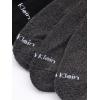 imageCalvin Klein Mens Quarter Socks  6 Pack Cushioned Mini Crew Athletic Socks for Men Ideal for Running Sport and HikingGreyBlack