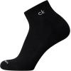 imageCalvin Klein Mens Quarter Socks  6 Pack Cushioned Mini Crew Athletic Socks for Men Ideal for Running Sport and HikingSolid Black