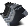 imageCalvin Klein Mens High Quarter Socks  6 Pack Breathable Soft Cushioned Mini Crew Athletic Socks for Men Shoe Size 712Assorted