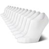 imageCalvin Klein Mens Liner Socks  12 Pack Lightweight Performance Non Slip No Show Socks for Men  Athletic Shoe Sock LinersWhite