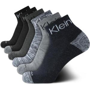 imageCalvin Klein Mens High Quarter Socks  6 Pack Breathable Soft Cushioned Mini Crew Athletic Socks for Men Shoe Size 712Assorted