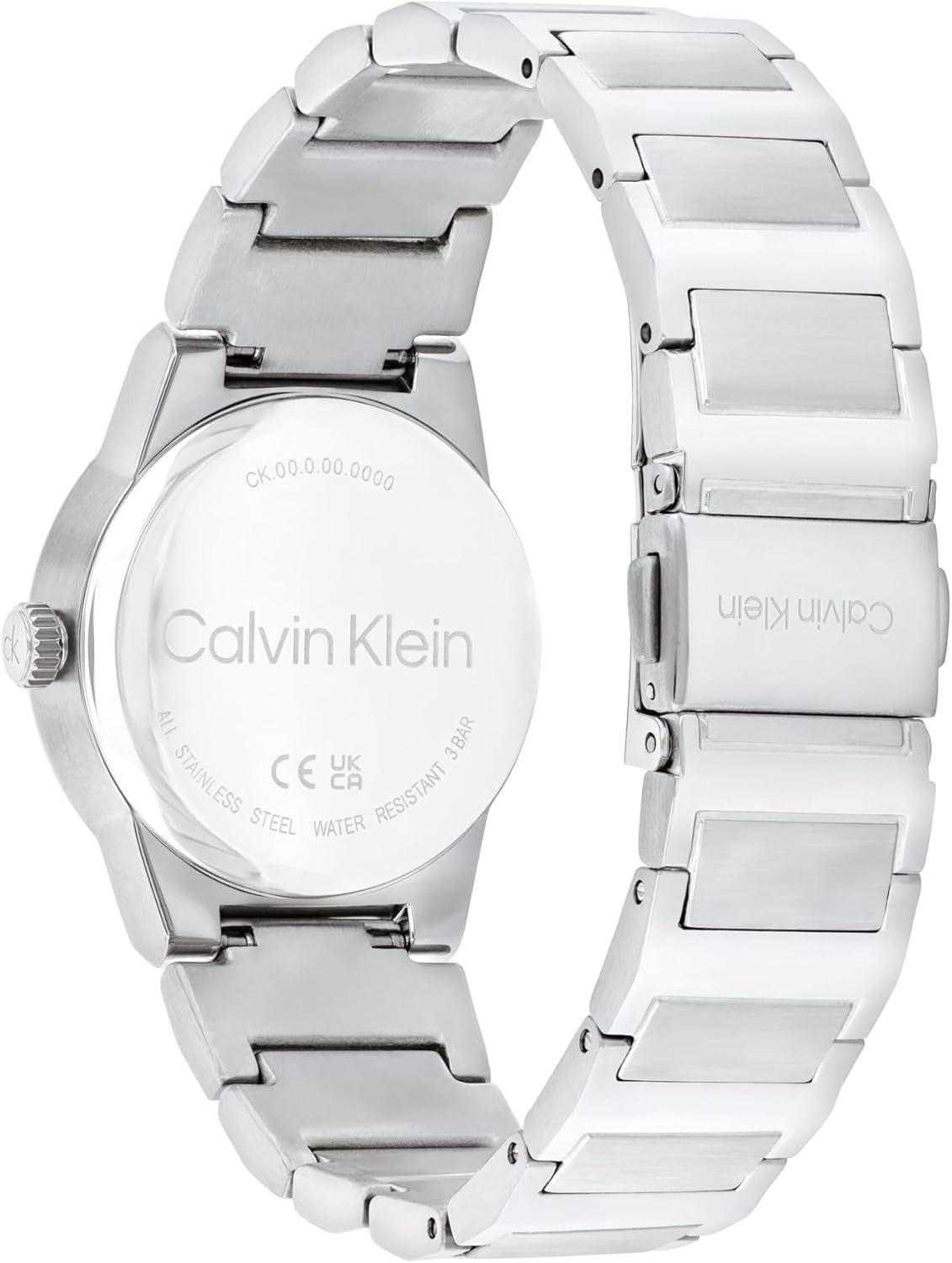 imageCalvin Klein Womens CK Linear Elegance  32mm 2H Quartz Slim Watch  Stainless Steel Bracelet  Premium Fashion Timepiece for All Occasions  Gift for HerPurple