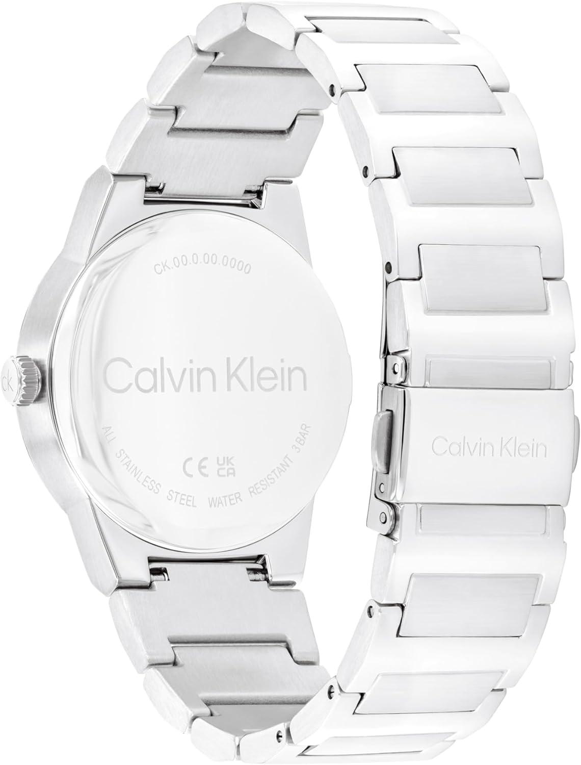 imageCalvin Klein Womens CK Linear Elegance  36mm 2H Quartz Slim Watch  Stainless Steel Bracelet  Premium Fashion Timepiece for All Occasions  Gift for HerBlue
