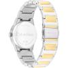 imageCalvin Klein Womens CK Linear Elegance  32mm 2H Quartz Slim Watch  Stainless Steel Bracelet  Premium Fashion Timepiece for All Occasions  Gift for HerTwo Tone