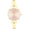 imageCalvin Klein Joyful  Womens 2H Quartz Watch Stainless Steel Case Bangle Bracelet  Water Resistant 3 ATM30 Meters  Adjustable Links for a Custom Fit  30 mmGold Plated