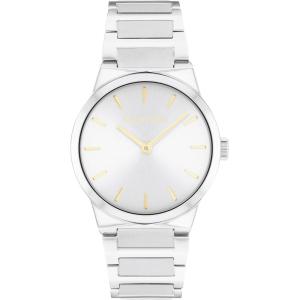 imageCalvin Klein Womens CK Linear Elegance  32mm 2H Quartz Slim Watch  Stainless Steel Bracelet  Premium Fashion Timepiece for All Occasions  Gift for HerSilver