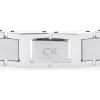 imageCalvin Klein Enhance Link Bracelet Collection for Men Adjustable Double Locking Fold Over Stainless Steel Jewelry Accessories Designer Wear