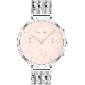 imageCalvin Klein Ladies Watch Selection Radiant MinimalismBlushSilver