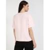 imageCalvin Klein Jeans Womens Boxy Varsity TShirtCrystal Pink