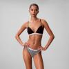 imageCalvin Klein Womens Carousel Logo Cotton Stretch Thong Panties Multipack