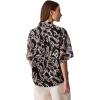 imageCalvin Klein Womens Chiffon Printed Wrap TopBlack