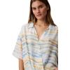 imageCalvin Klein Womens Chiffon Printed Wrap TopCloud Cream