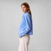 imageCalvin Klein Womens Cotton Poplin Cropped ShirtBlue Descent