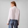 imageCalvin Klein Womens Cotton Poplin Cropped ShirtBrilliant White