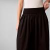 imageCalvin Klein Womens Cotton Poplin Smocked Waist Midi SkirtBlack