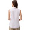 imageCalvin Klein Womens Crepe Sleeveless ButtonDown TopPearl