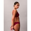 imageCalvin Klein Womens Form to Body Lightly Lined Triangle BraletteBeet Red