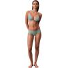 imageCalvin Klein Womens Form to Body Lightly Lined Triangle BraletteCharming Green