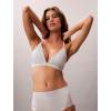 imageCalvin Klein Womens Form to Body Lightly Lined Triangle BraletteSky Gray