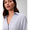 imageCalvin Klein Womens Hammered Satin Fitted ShirtBreezey Blue