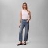 imageCalvin Klein Womens High Rise Straight Fit JeansWorn Blue