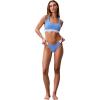 imageCalvin Klein Womens Icon Cotton Modal Unlined BraletteBlue Descent