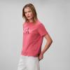 imageCalvin Klein Womens Monogram Logo Crewneck TShirtBrilliant Pink