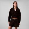 imageCalvin Klein Womens Performance Brushed French Terry Zip Hoodie Black