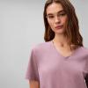 imageCalvin Klein Womens Performance Classic Fit VNeck TeeCoy Purple