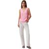 imageCalvin Klein Womens Plisse V Neck Tank TopPeony