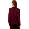 imageCalvin Klein Womens Satin ButtonDown ShirtBerry Glaze