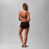 imageCalvin Klein Womens Signature Satin Boyshort PantyBlack