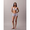 imageCalvin Klein Womens Signature Satin Boyshort PantyBlue Buttercup Floral Harbour