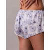 imageCalvin Klein Womens Signature Satin Boyshort PantyBlue Buttercup Floral Harbour