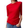 imageCalvin Klein Womens Textured Knit 34 Sleeve Top