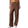 imageCalvin Klein Womens Brushed French Terry Straight Leg JoggersShitake