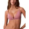 imageCalvin Klein Womens Form to Body Lightly Lined Triangle BraletteSoft Mauve