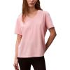 imageCalvin Klein Womens Performance Classic Fit VNeck TeePowder Pink