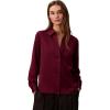 imageCalvin Klein Womens Satin ButtonDown ShirtBerry Glaze