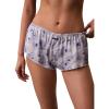 imageCalvin Klein Womens Signature Satin Boyshort PantyBlue Buttercup Floral Harbour