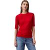 imageCalvin Klein Womens Textured Knit 34 Sleeve Top