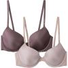 imagePure Micro Lightly Lined Demi Bra 2 Pack