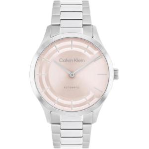 imageCalvin Klein Womens CK Iconic  36mm Automatic Watch  Stainless Steel Bracelet  SelfWinding Mechanical Movement  Modern Stylish Timepiece  Gift for Her