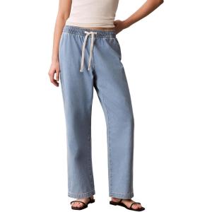 imageCalvin Klein Womens Lightweight Denim Pullon PantsOcean Front
