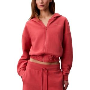 imageCalvin Klein Womens Performance Brushed French Terry Zip Hoodie
