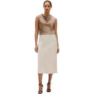imageCalvin Klein Womens Satin Cowl Neck BlouseFossil