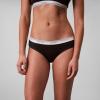 imageCalvin Klein Womens Balance Cotton Stretch Bikini Panties 3 PackBlackSnow HeatherCoral Almond